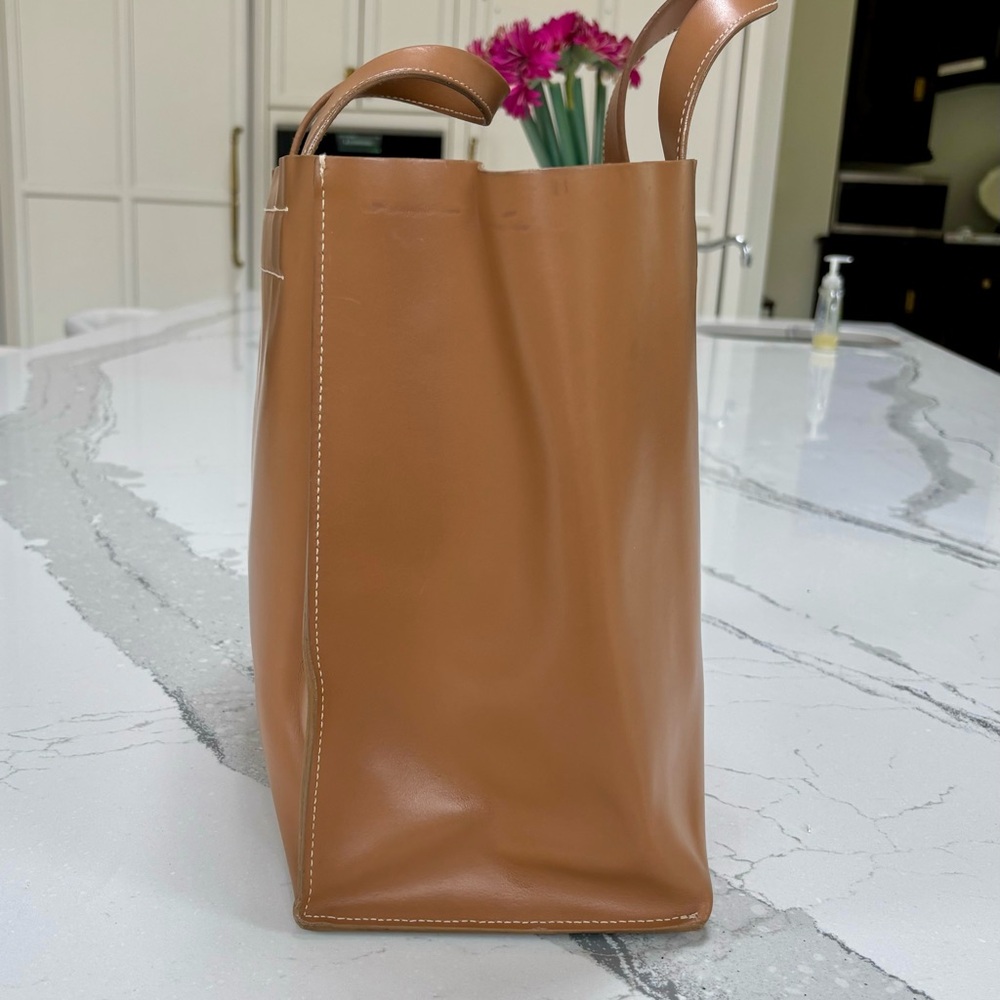 Furla Tan Leather Tote - Picture 4 of 11